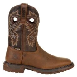 Men's Rocky Original Ride FLX Western Waterproof Boots -Boots Sale Store 6 650 rocky original ride flx western waterproof boots brown
