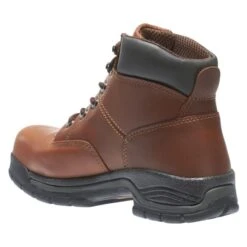 Men's Wolverine 6" Harrison Steel Toe Boots -Boots Sale Store 6 650 wolverine 6 harrison steel toe brown1