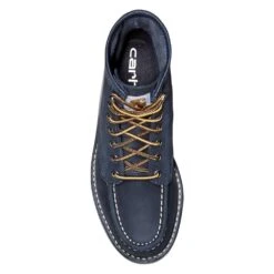 Women's Carhartt 6" Moc Toe Wedge Waterproof Boots -Boots Sale Store 7 1001 carhartt 6 moc toe wedge waterproof boots navy2