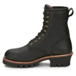 Men's Chippewa Boots 8" Paladin 400G Steel Toe Waterproof -Boots Sale Store 7 650 chippewa boots 8 paladin 400g steel toe waterproof black oiled