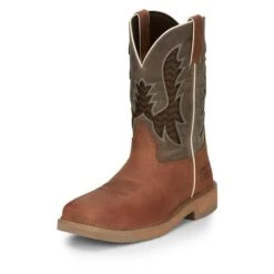 Men's Justin Original Work Boots 11" Square Toe -Boots Sale Store 7 650 justin original work boots 11 square toe bolt redwood