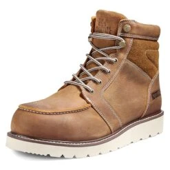 Men's Kodiak 6" McKinney Wedge Moccasin Composite Toe Boots 18 Men's Kodiak 6" McKinney Wedge Moccasin Composite Toe Boots -Boots Sale Store 7 650 kodiak 6 mckinney wedge moccasin composite toe boots wheat