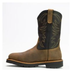 Men's Thorogood American Heritage Square Toe Wellington Waterproof Steel Toe Boots -Boots Sale Store 7 650 thorogood american heritage square toe wellington waterproof steel toe boots crazyhorse