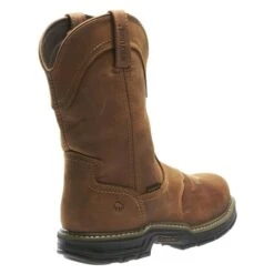 Men's Wolverine 10" Anthem Wellington Steel Toe Waterproof Boots -Boots Sale Store 8 650 wolverine 10 anthem wellington steel toe waterproof brown