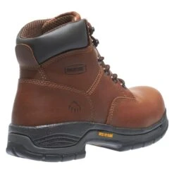 Men's Wolverine 6" Harrison Steel Toe Boots -Boots Sale Store 8 650 wolverine 6 harrison steel toe brown1