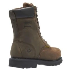Men's Wolverine 8" McKay Steel Toe Waterproof Boots -Boots Sale Store 8 650 wolverine 8 mckay steel toe waterproof brown