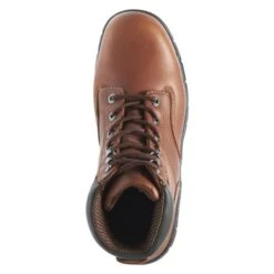 Men's Wolverine 6" Harrison Steel Toe Boots -Boots Sale Store 9 650 wolverine 6 harrison steel toe brown1